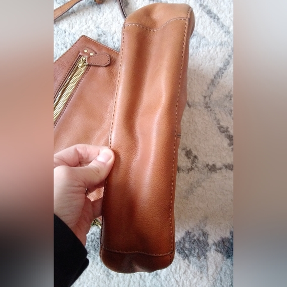 J. Crew Brown Leather Crossbody - Picture 10 of 11